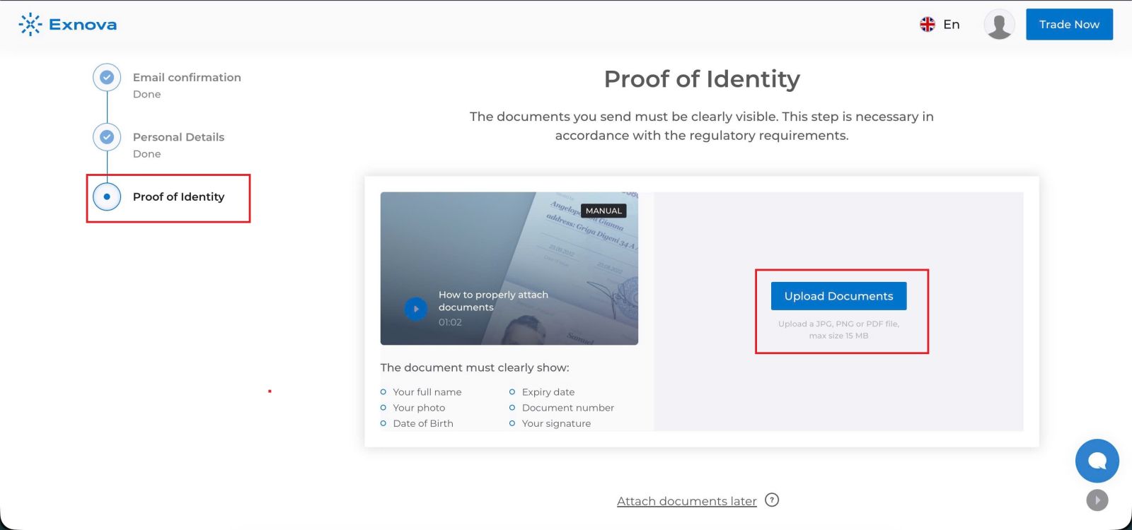 Exnova Hesap Doğrulaması: Adım Adım KYC Nasıl Tamamlanır? Exnova Hesap Doğrulaması: Adım Adım KYC Nasıl Tamamlanır?