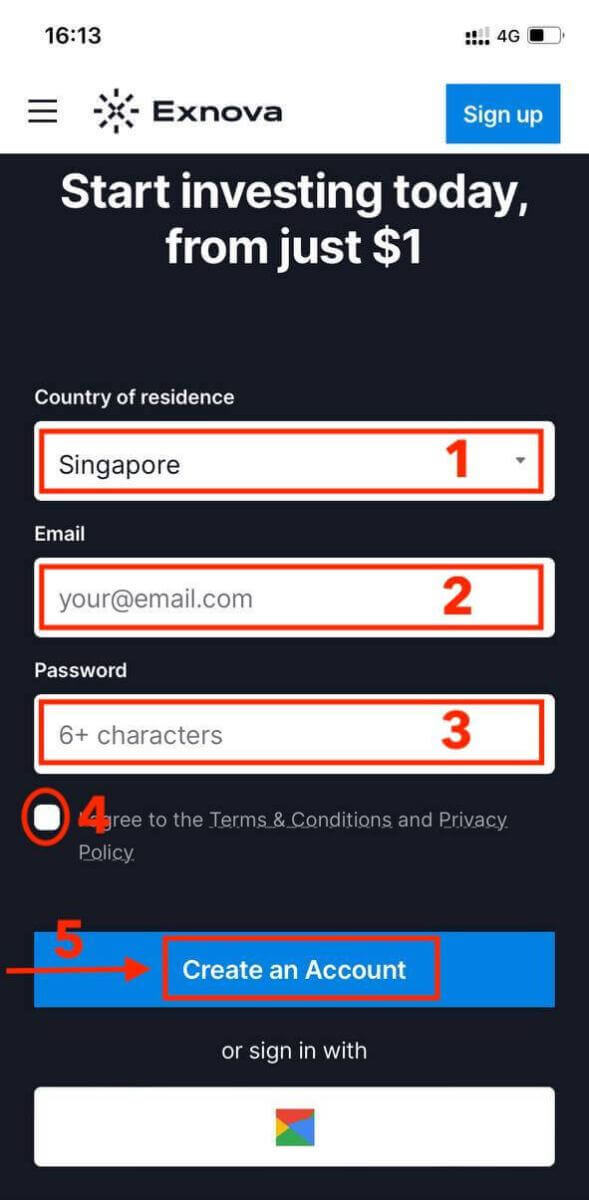 Exnova Sign Up uye Deposit: Mari Nzira uye Zvinodiwa Exnova Sign Up uye Deposit: Mari Nzira uye Zvinodiwa