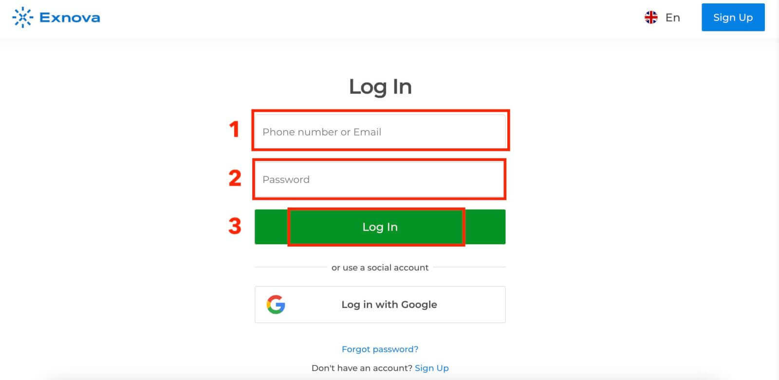 How to Sign in and Withdraw from Exnova How to Sign in and Withdraw from Exnova